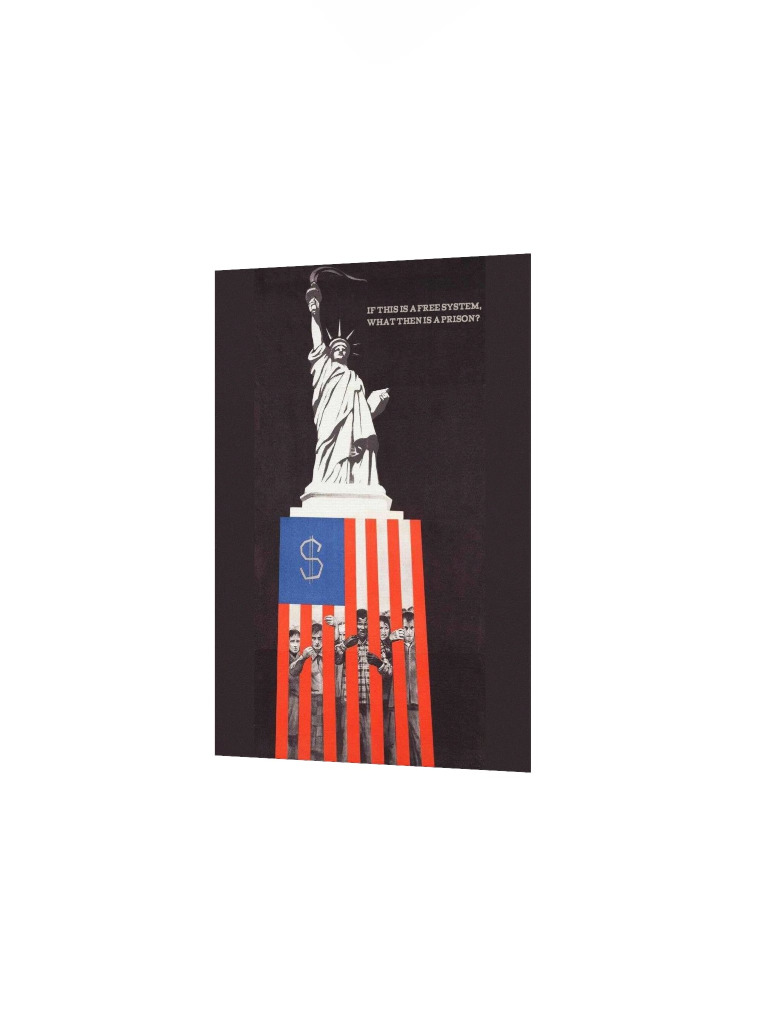 If this is freedom, then what is prison? Poster product image (7)