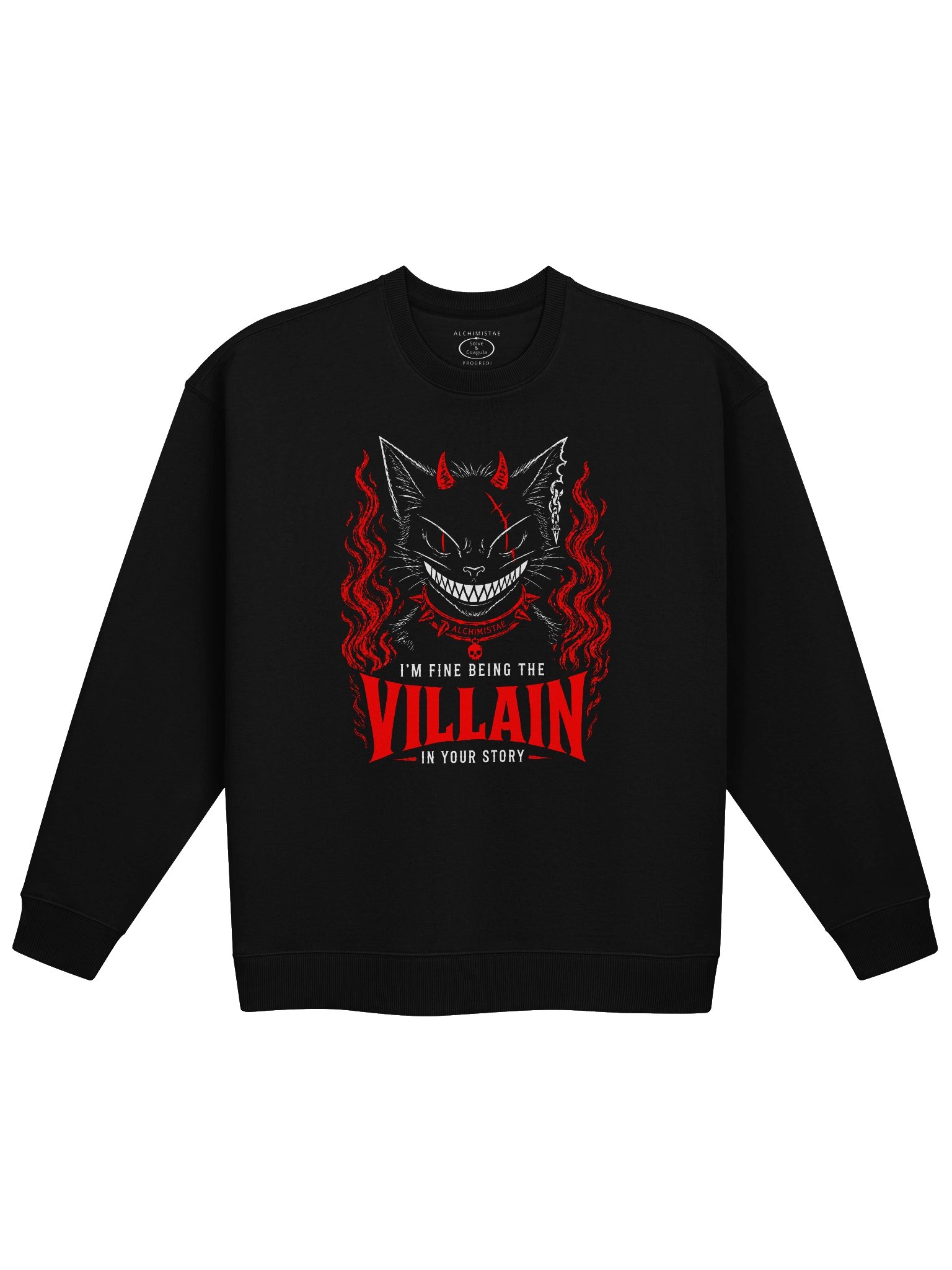 Sweatshirt Unisexe Oversize Coton Bio Poids Lourd – The VILLAIN product image (1)