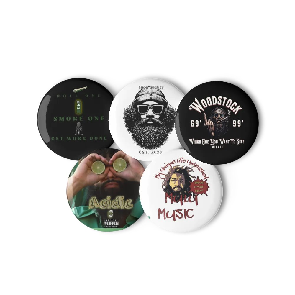 The Mulu Merch Button Set #1 product image (6)