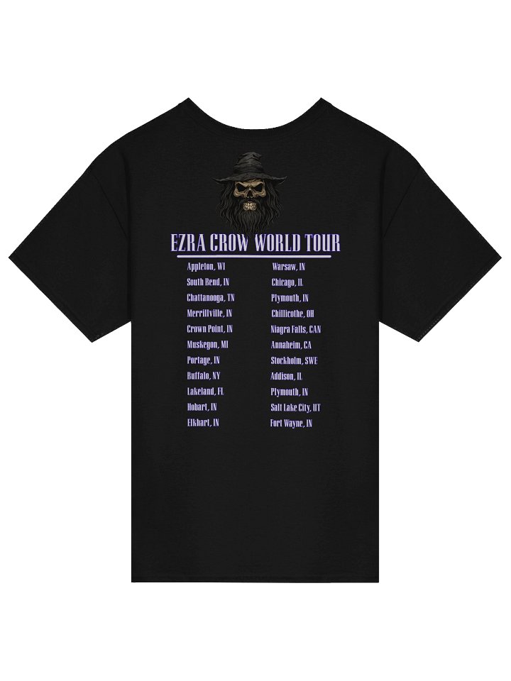 Ezra Crow 2025 World Tour Heavy Weight Tee product image (2)