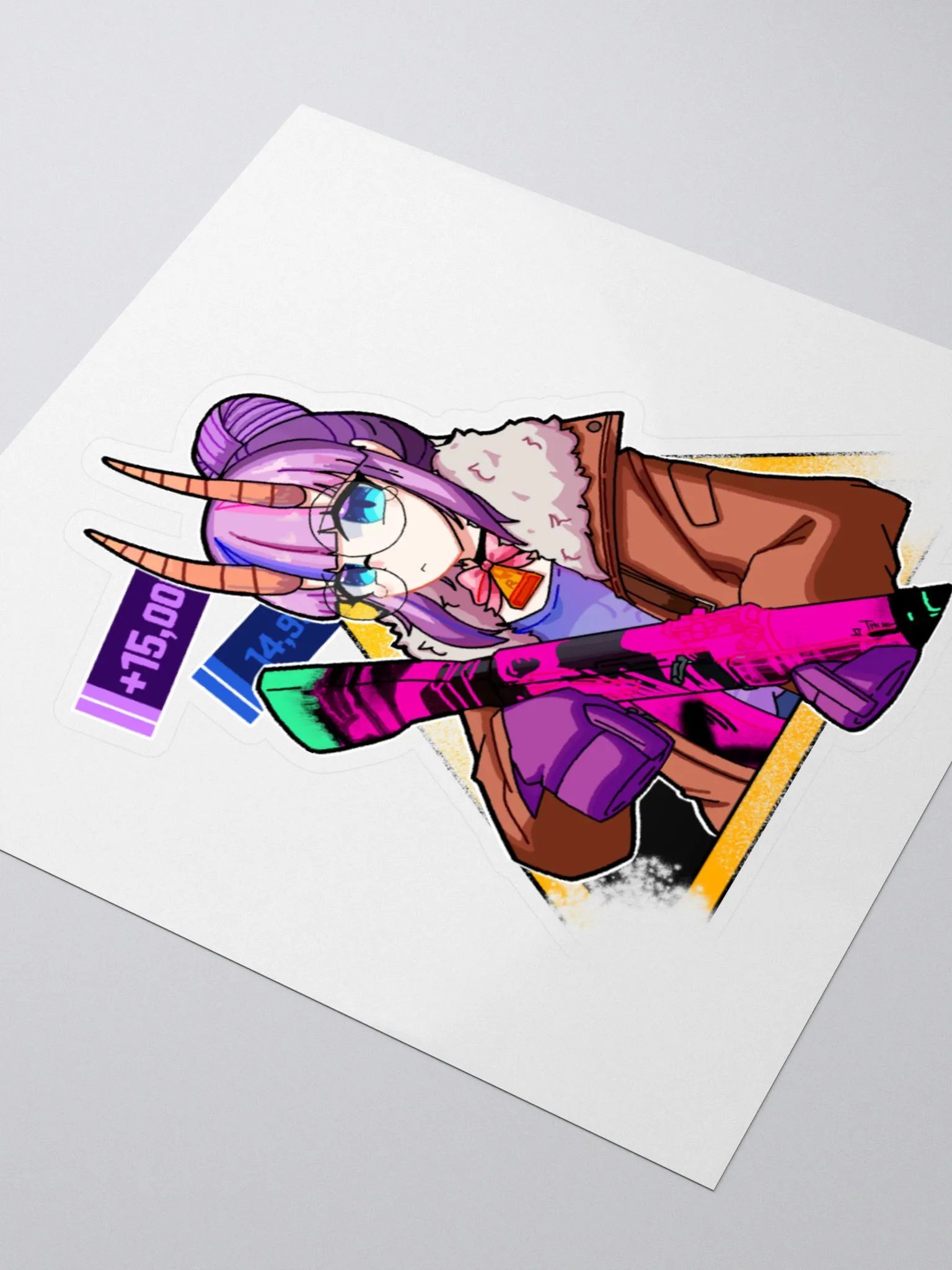 RustyClaudia CS2 Sticker product image (7)