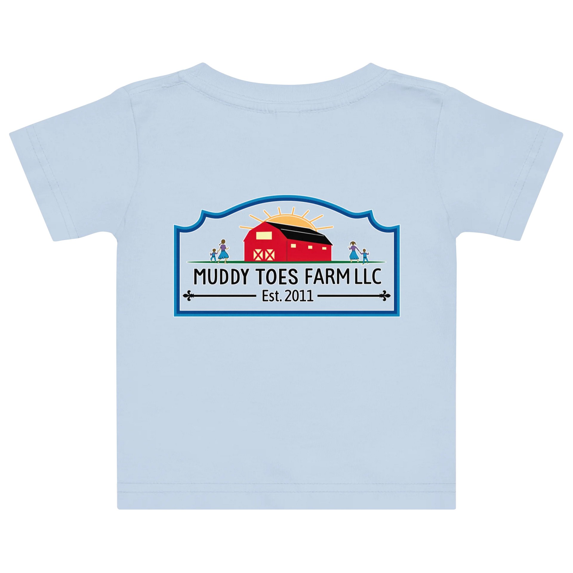 Muddy Toes Farm Logo T-Shirt (6-24m) product image (2)