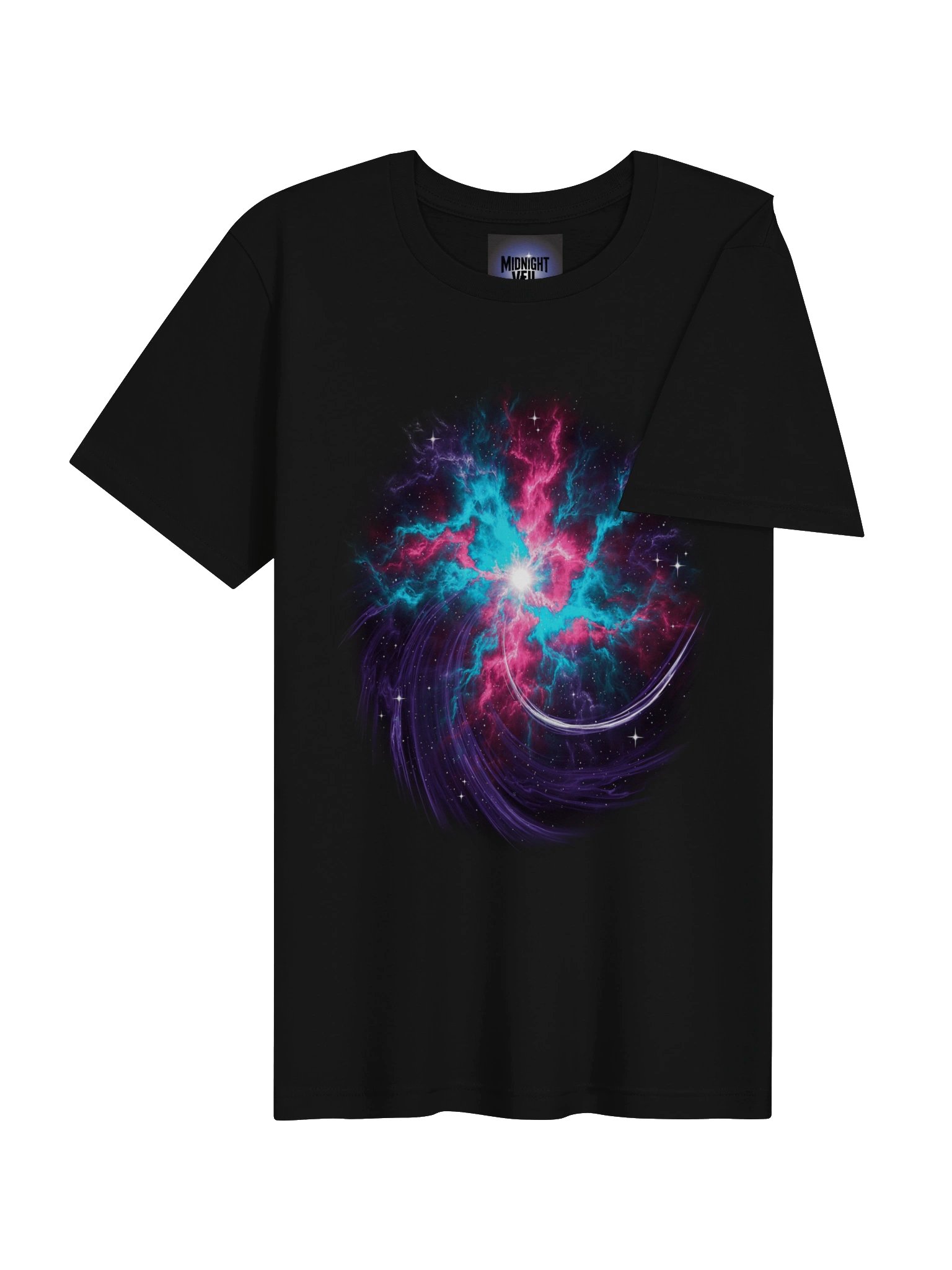 Midnight Veil — Crescent Nebula Tee product image (4)