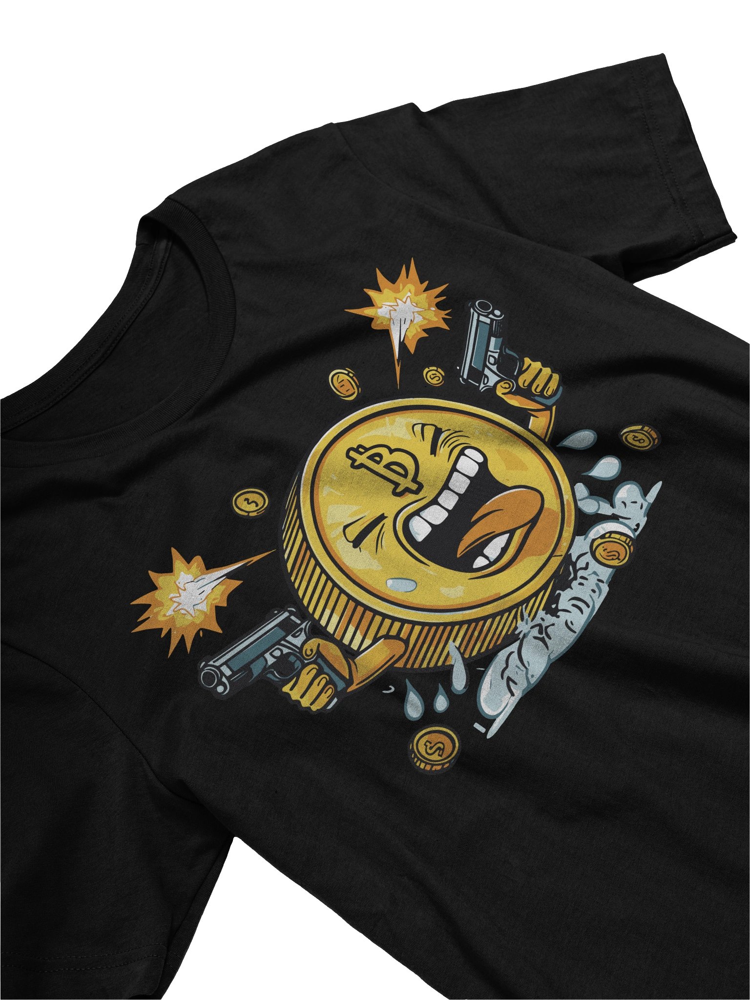 Crypto Coin Rage Men's T-shirt - Unisex T-Shirt – Premium Printed T-Shirt for Everyday Casual & Streetwear product image (3)