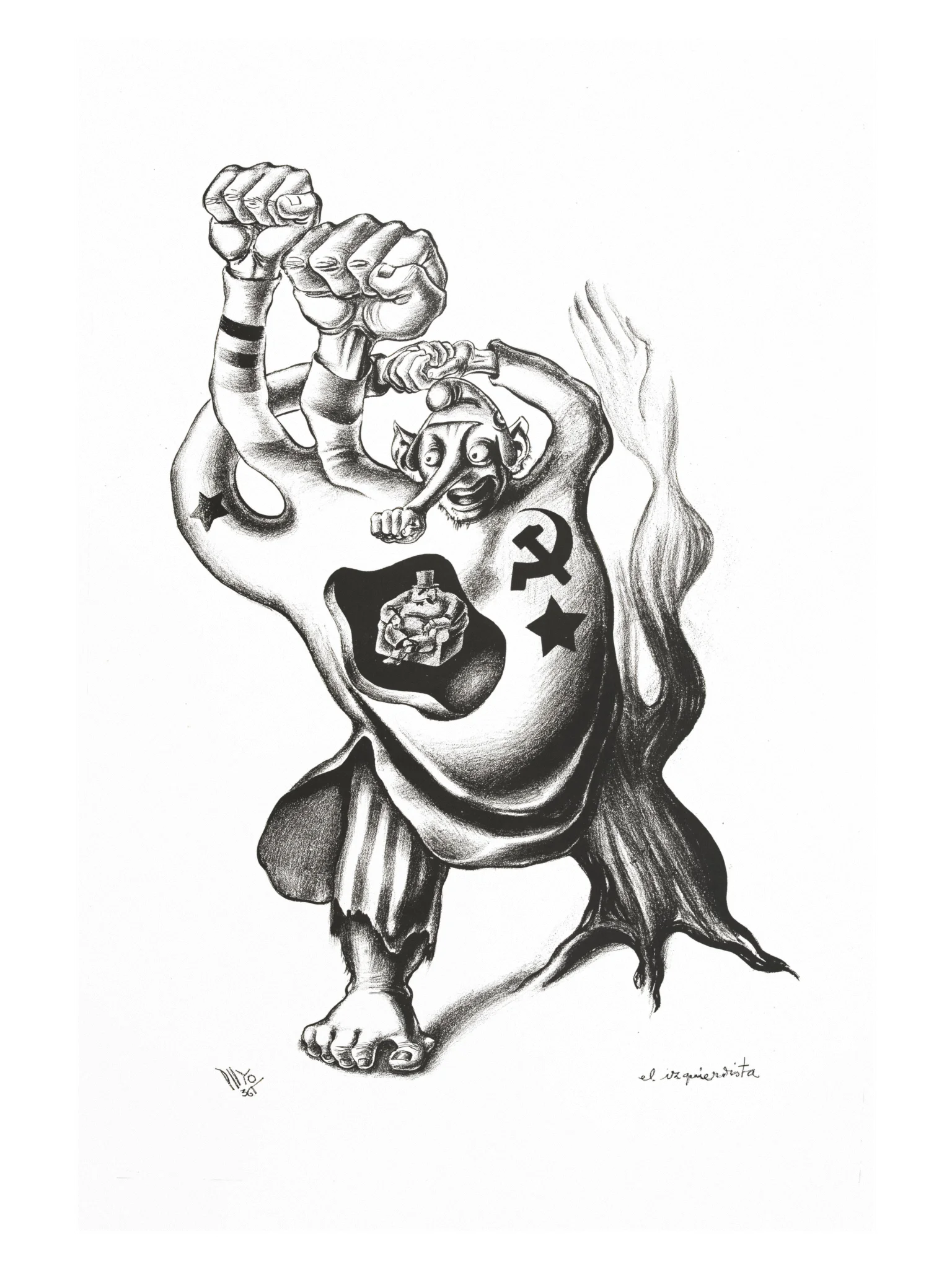 El Izquierdista (The Leftist) Poster product image (1)