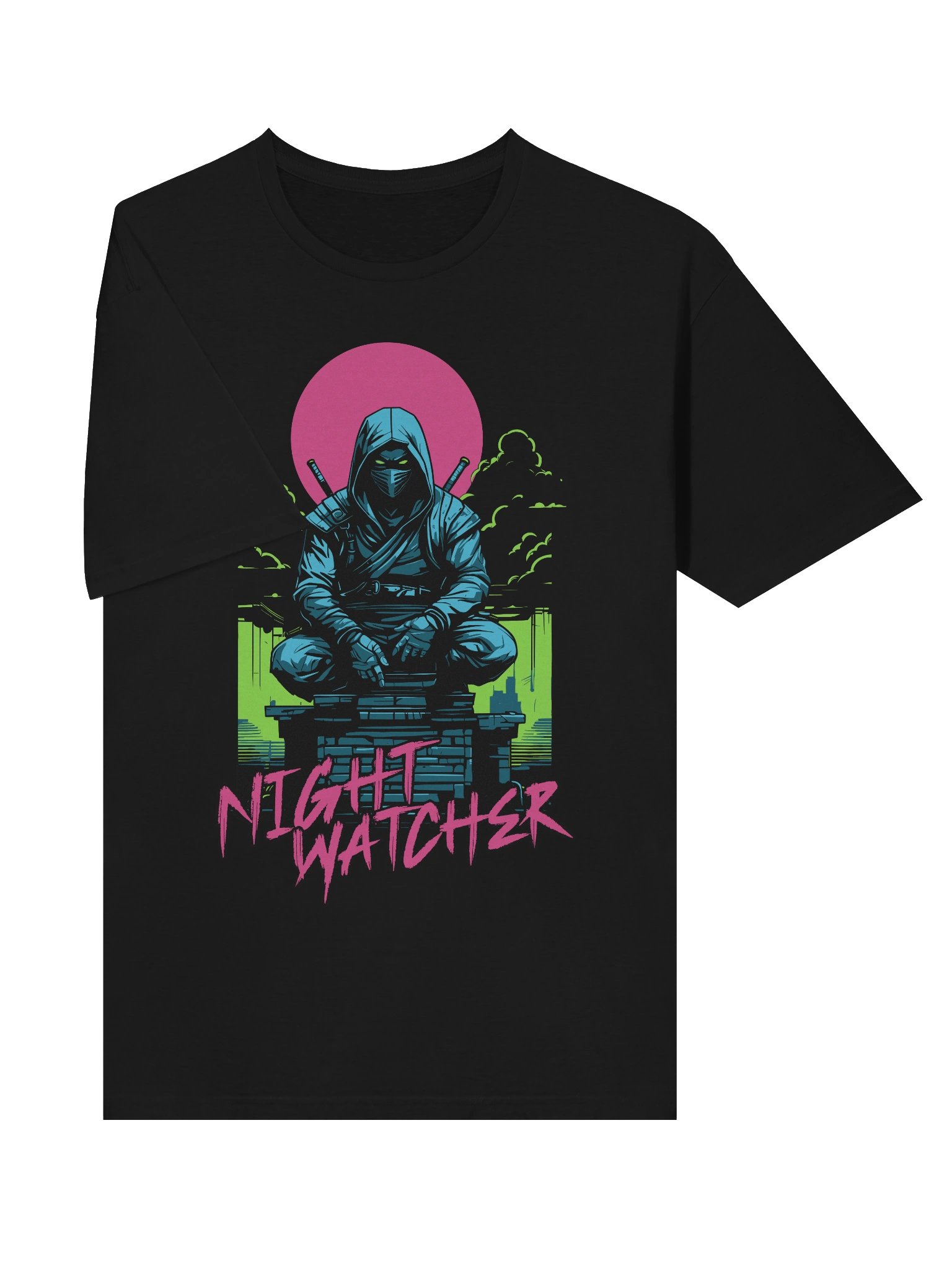 Night Watcher Ninja T-Shirt - Gildan Softstyle product image (3)