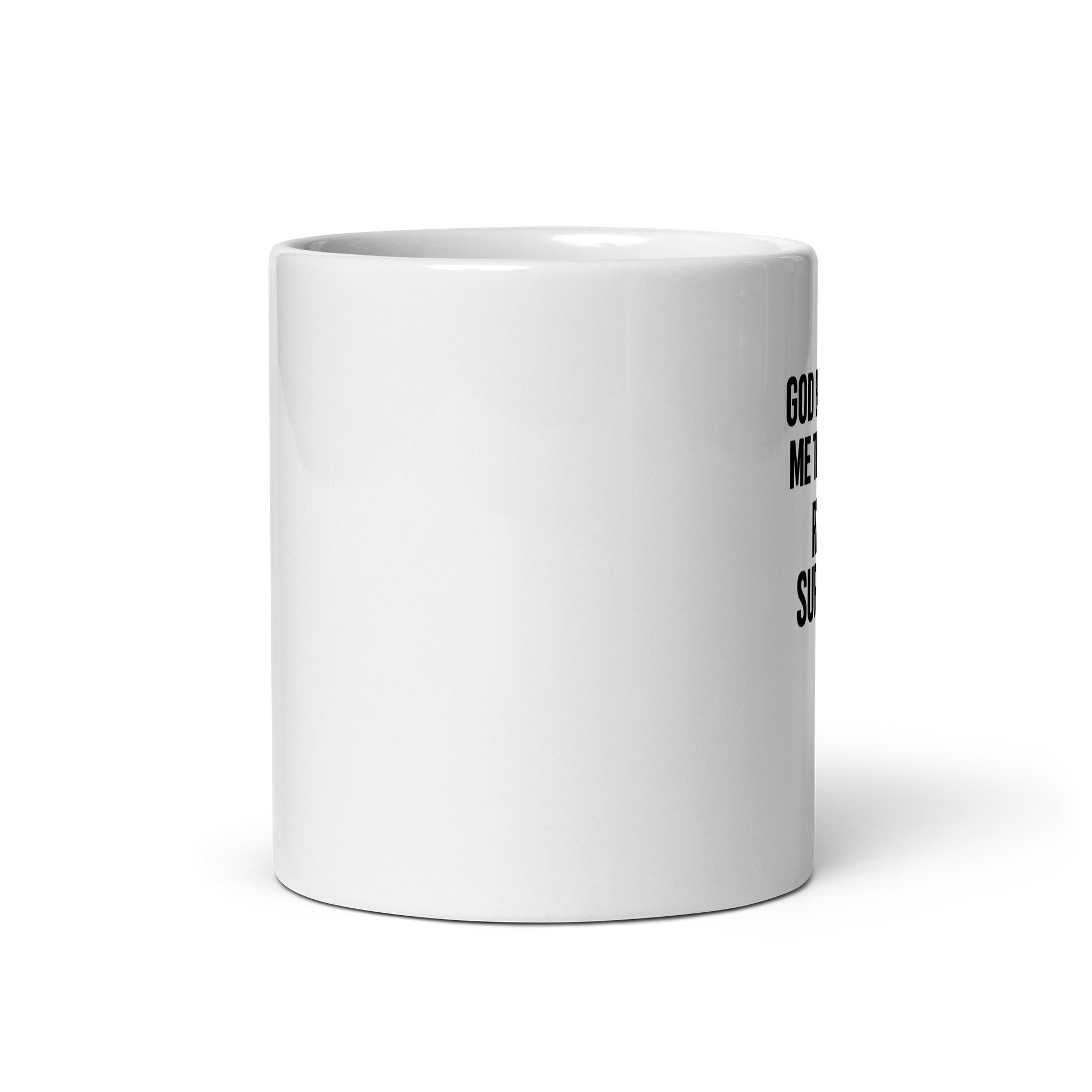 God Brought Me Through Real Survival Inspirational Mug | GBMT Testimony Coffee Cup (11oz / 15oz) product image (5)