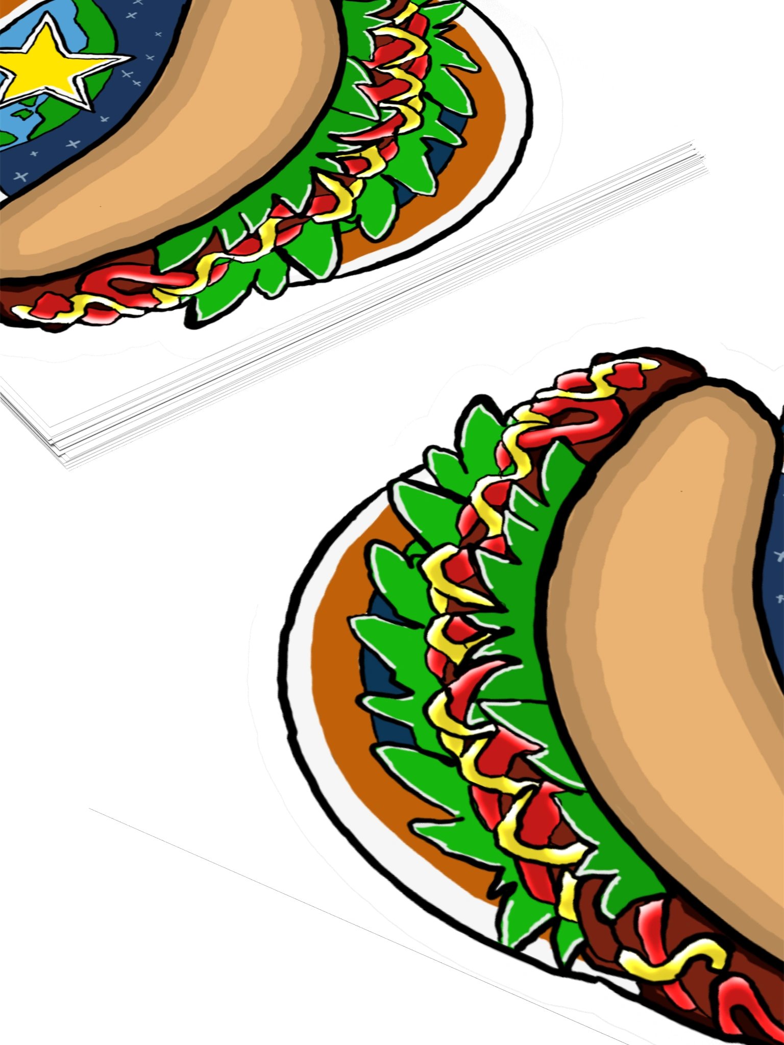 Hotdog Storm sticker product image (4)