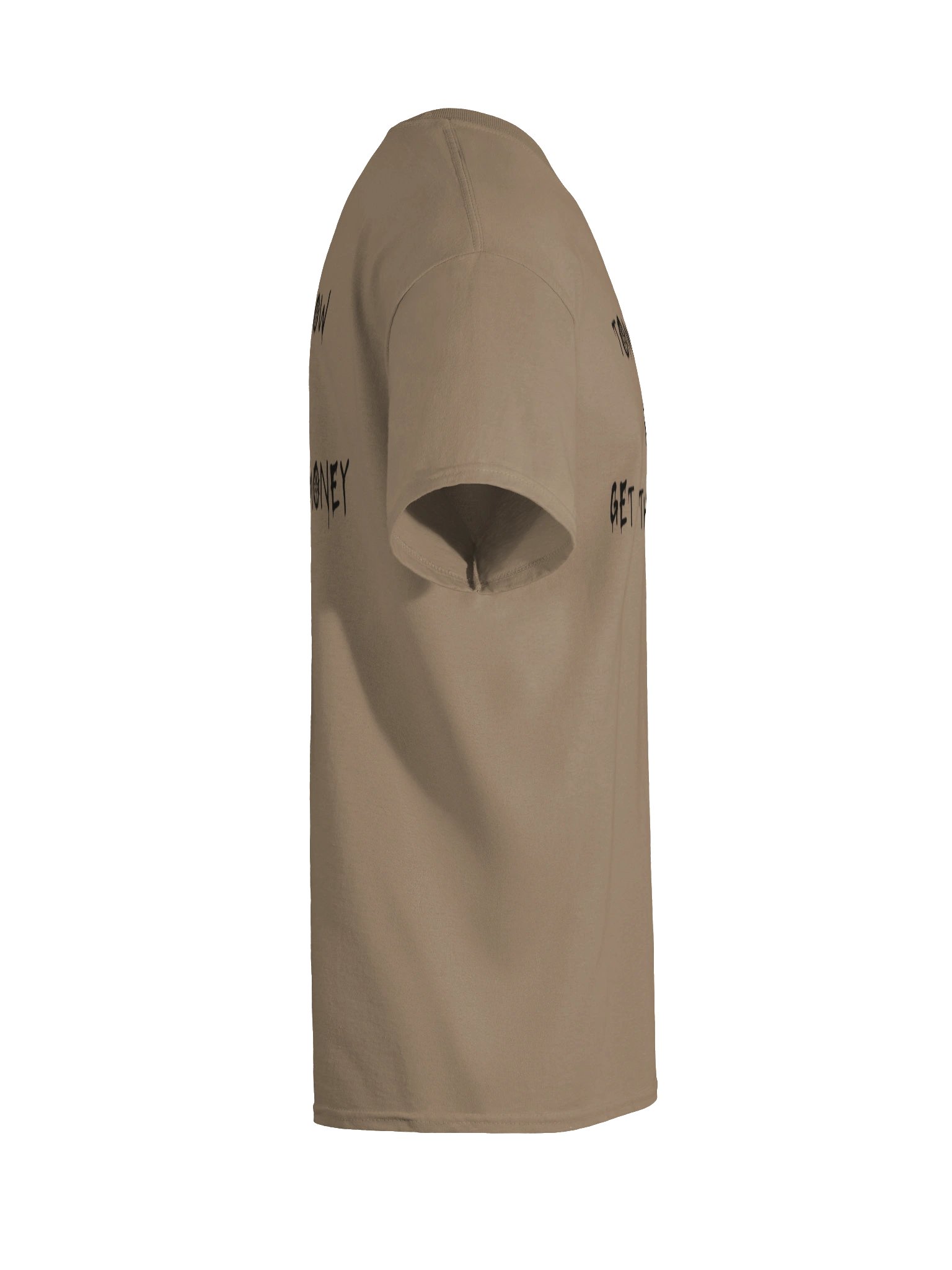 Tomorrow Said T-Shirt- Brown product image (12)