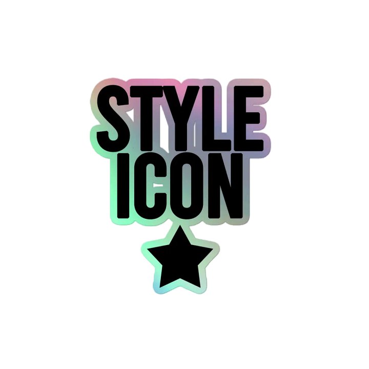 Style Icon - Holo Sticker product image (2)