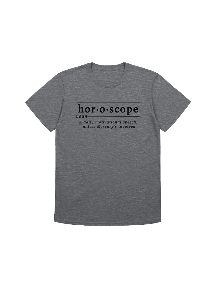 Horoscope Def Unisex Tee v1 product image (1)
