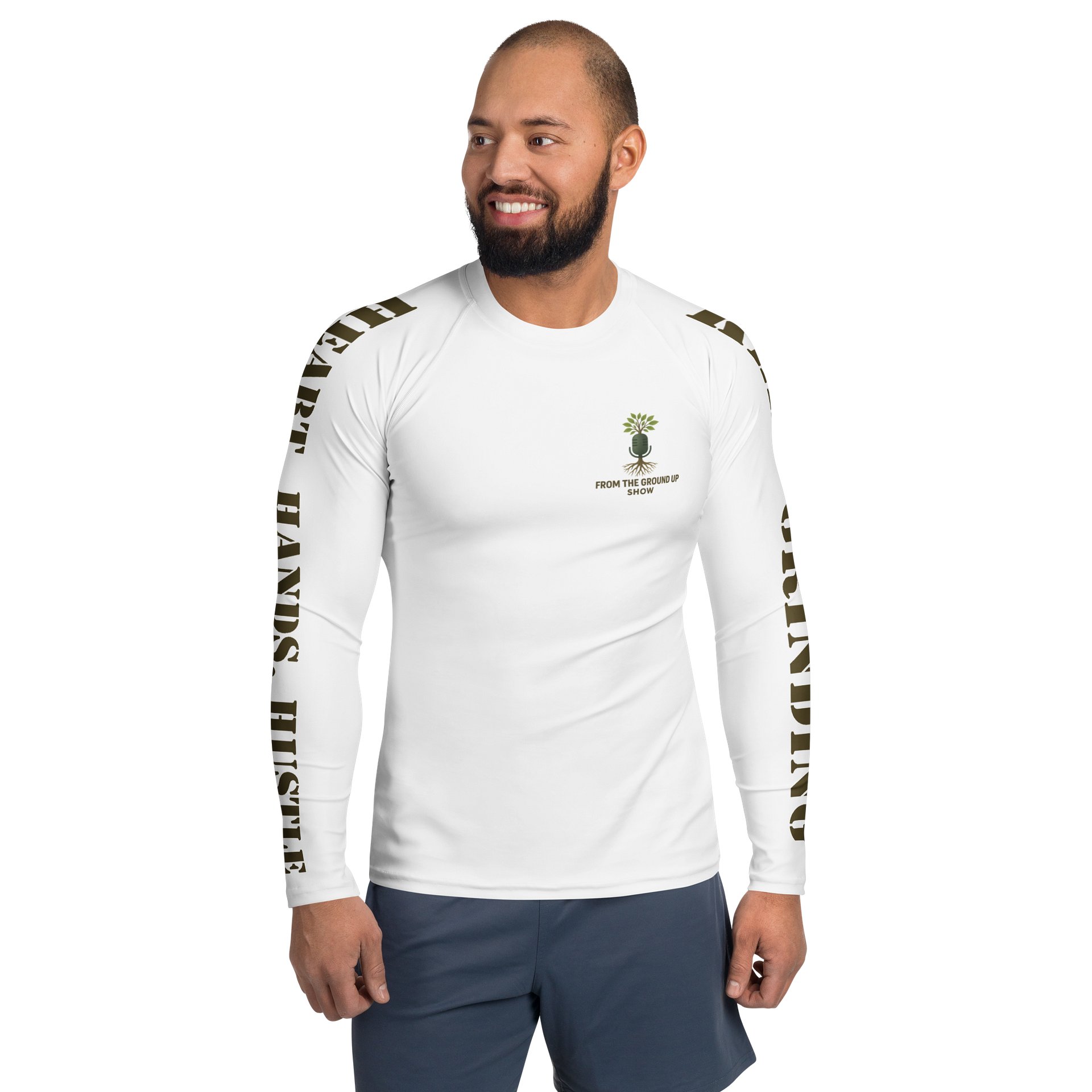 Keep Grinding Men's long-sleeve Rash Guard product image (1)