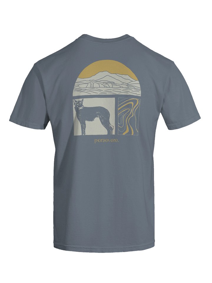 Persevere Tee - Coastal Wolf product image (2)