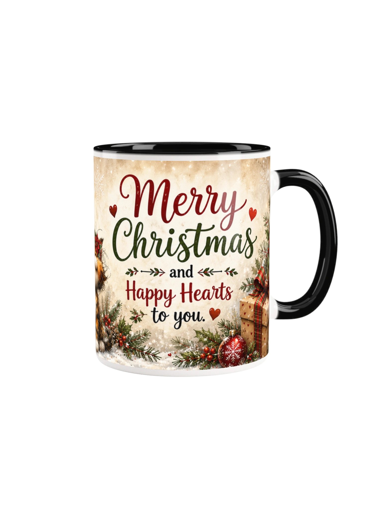 Merry Christmas Happy Hearts Mug product image (2)