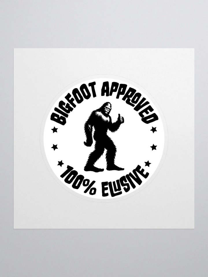 Bigfoot Approved Retro Sticker product image (2)