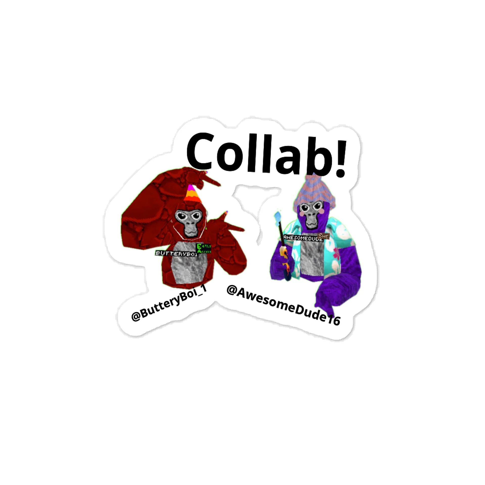 Collab sticker! product image (1)