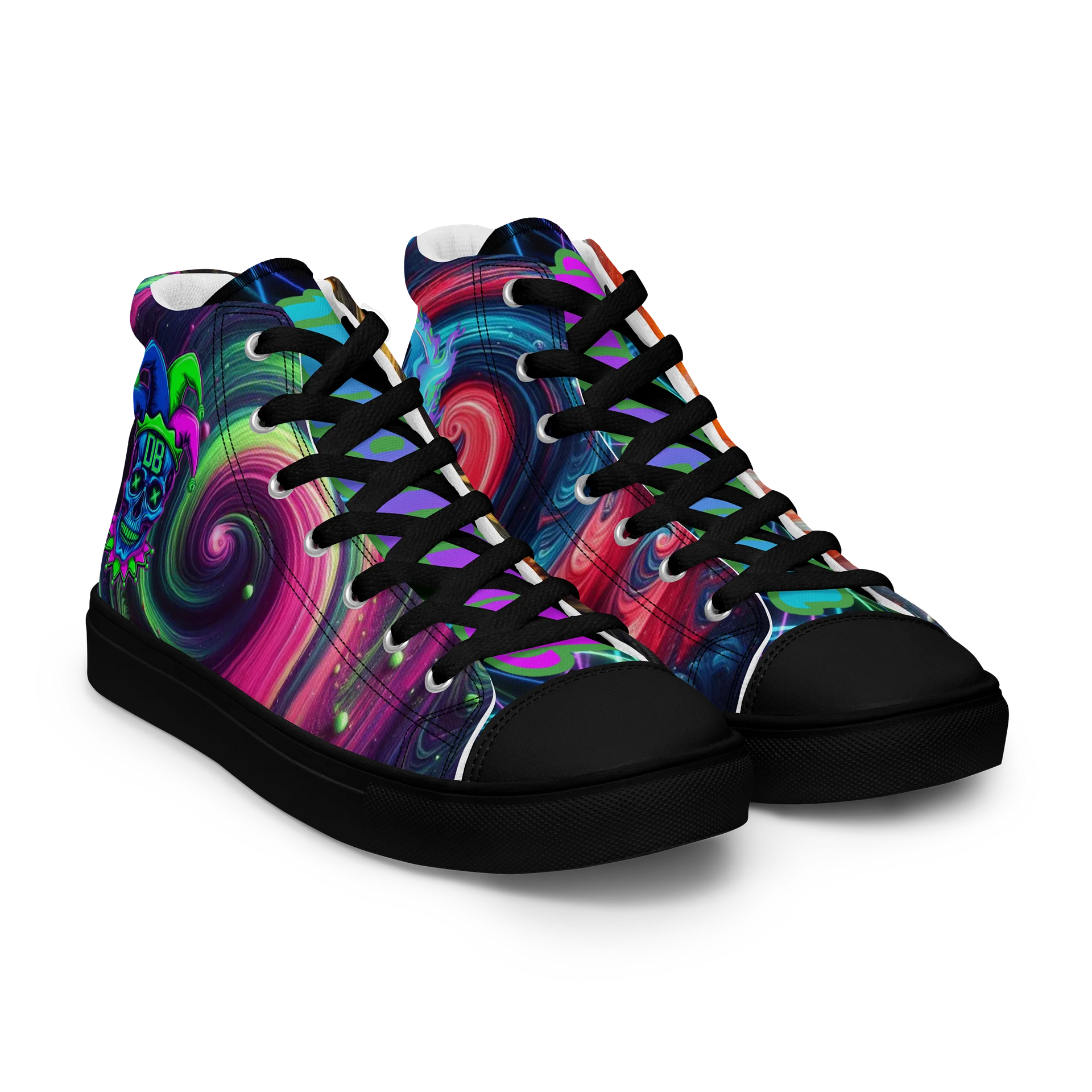 Men's "Cosmic Anarchy" Premium High-Top Sneakers product image (8)