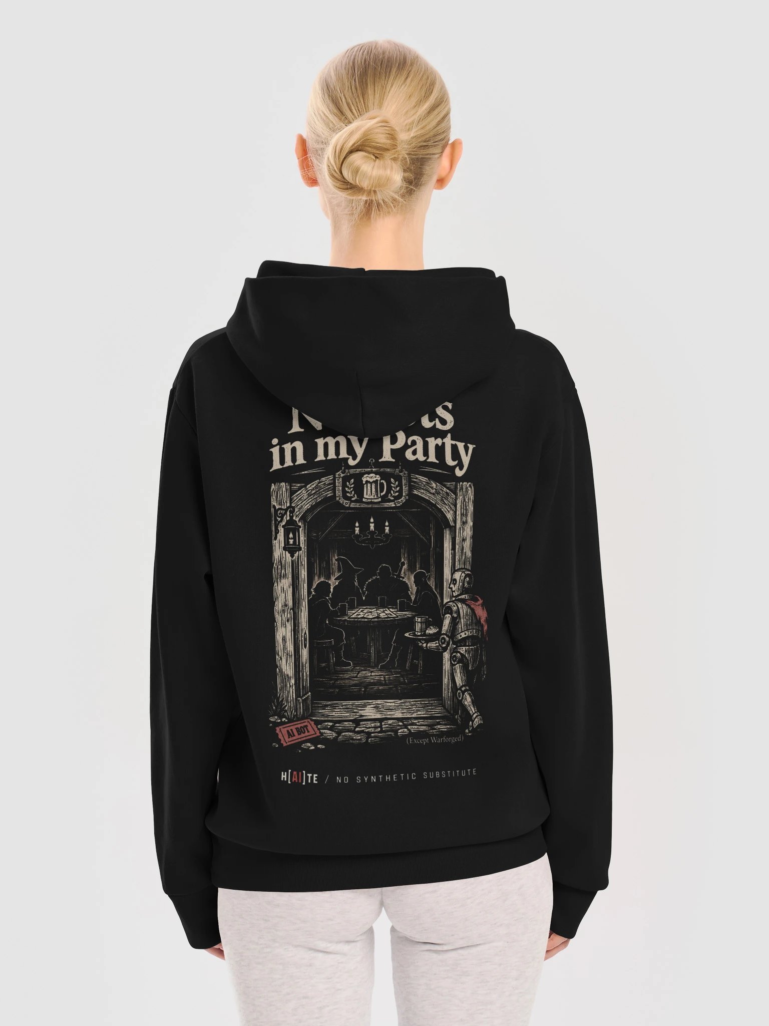 NO BOTS IN MY PARTY | Pullover Hoodie product image (6)