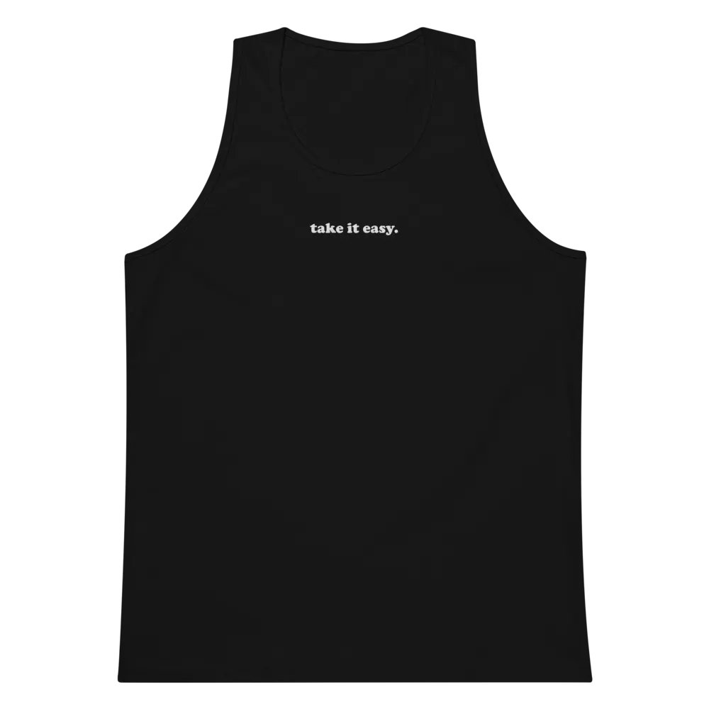 tank it easy: embroidered product image (1)