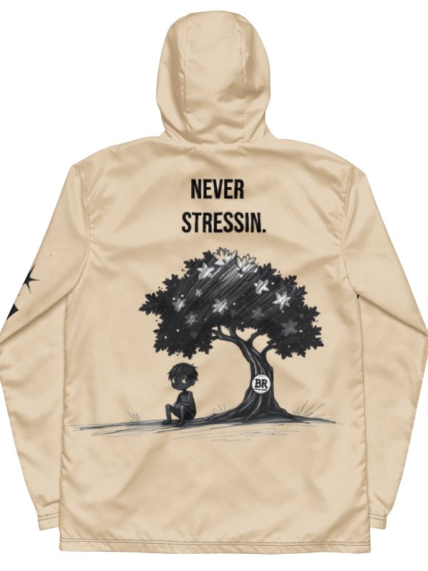 "NEVER STRESSIN" WINDBREAKER product image (2)