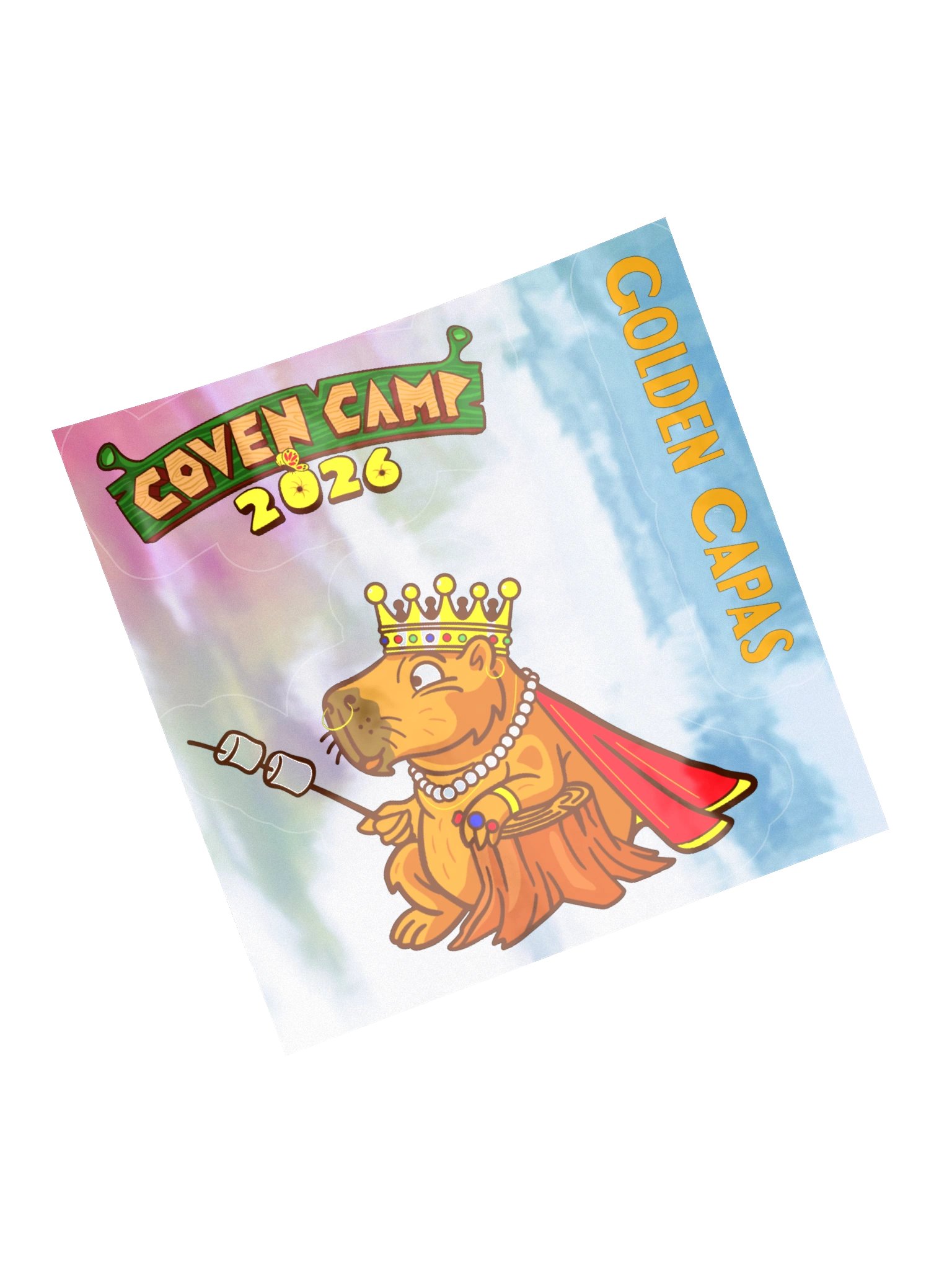 Holo Golden Capa Sticker Sheet product image (5)