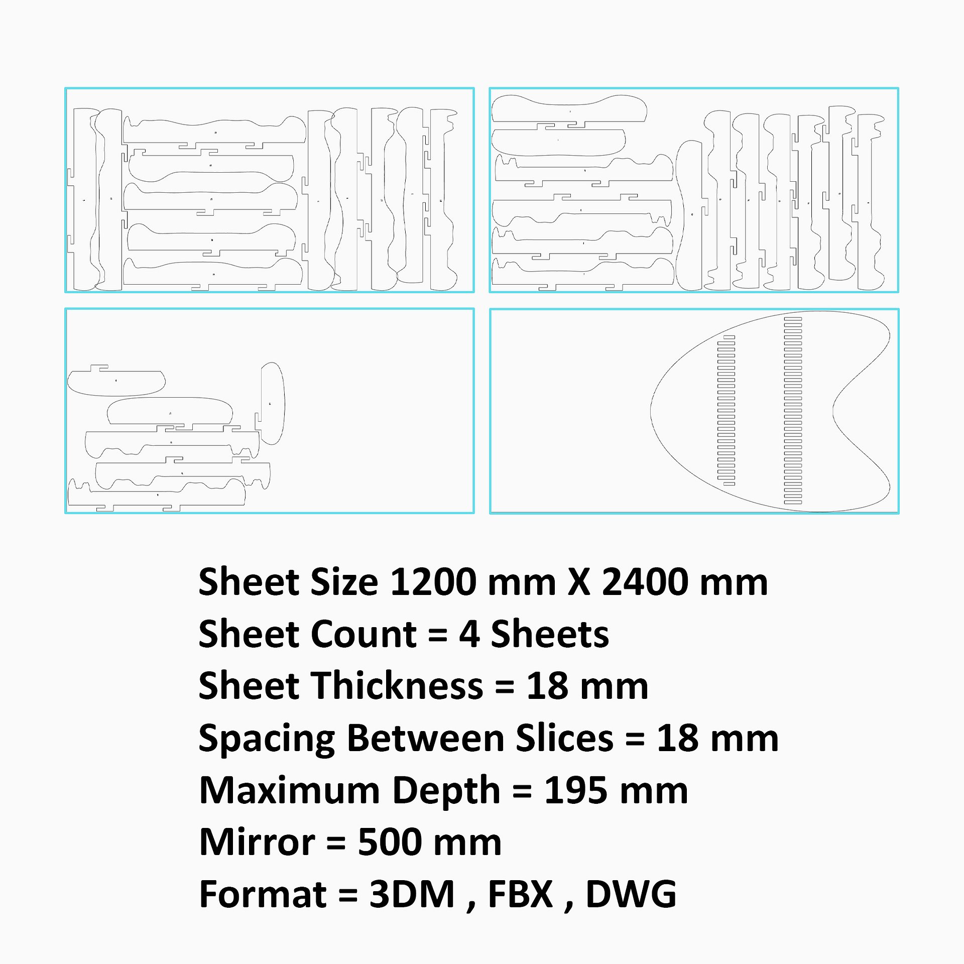 Parametric Mirror - PM 14 product image (3)