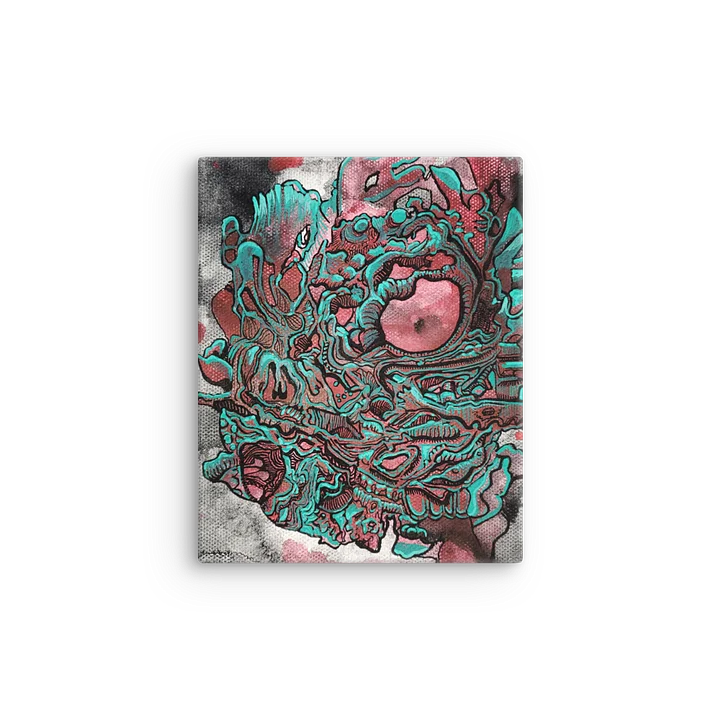 "Chameleon Sewn Back Together Right" Canvas Art product image (1)
