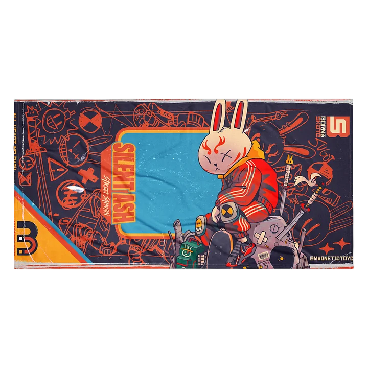 Silent Ash Beach Towel product image (1)