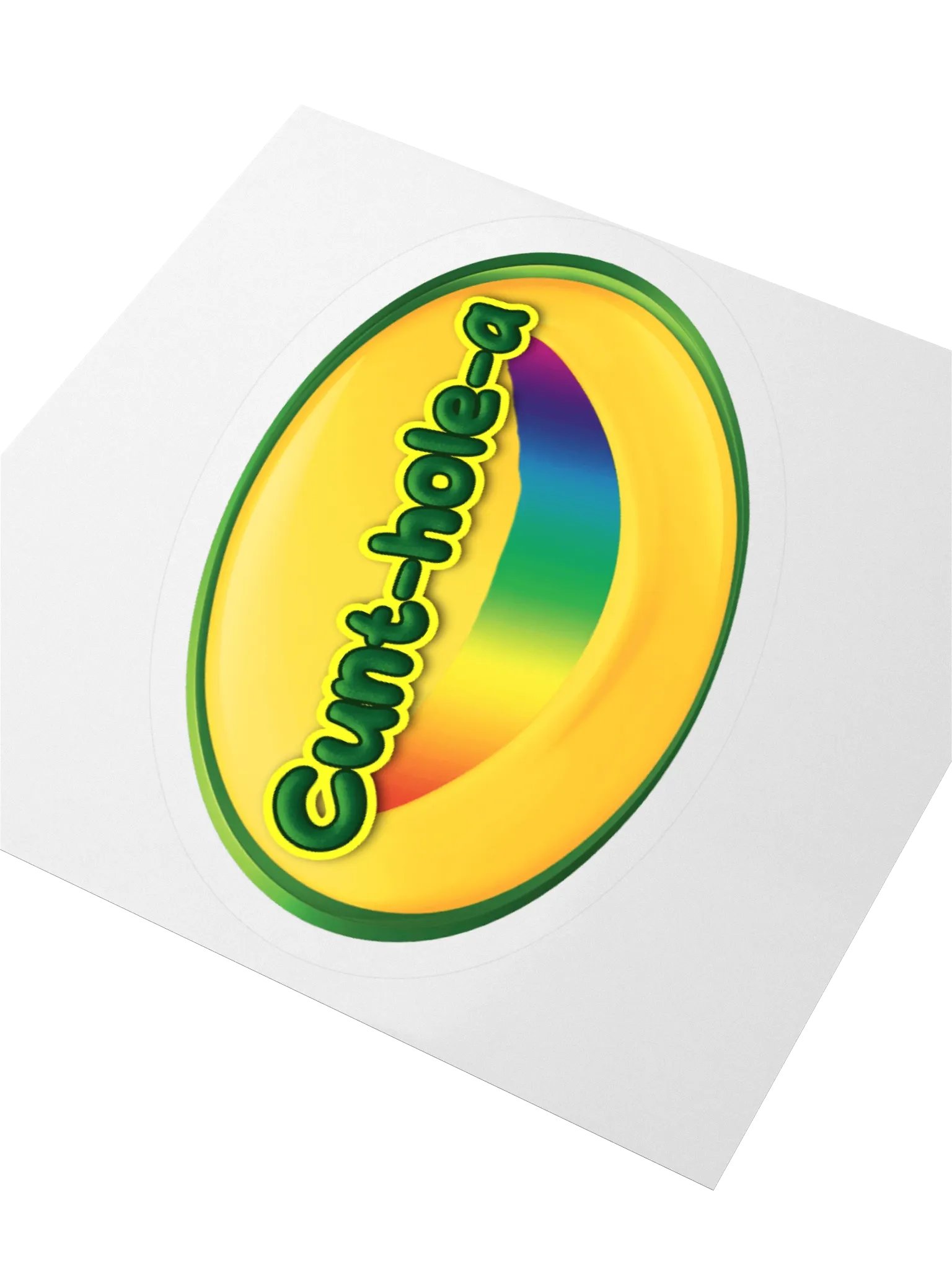 CUNT-HOLE-A STICKER (STICKER) product image (3)