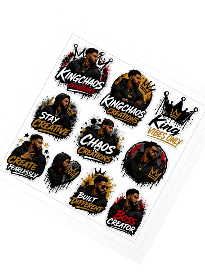 King Chaos Urban Sticker Set product image (4)