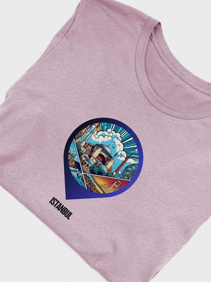 Bella+Canvas Supersoft T-Shirt | AI Design Istanbul city product image (1)