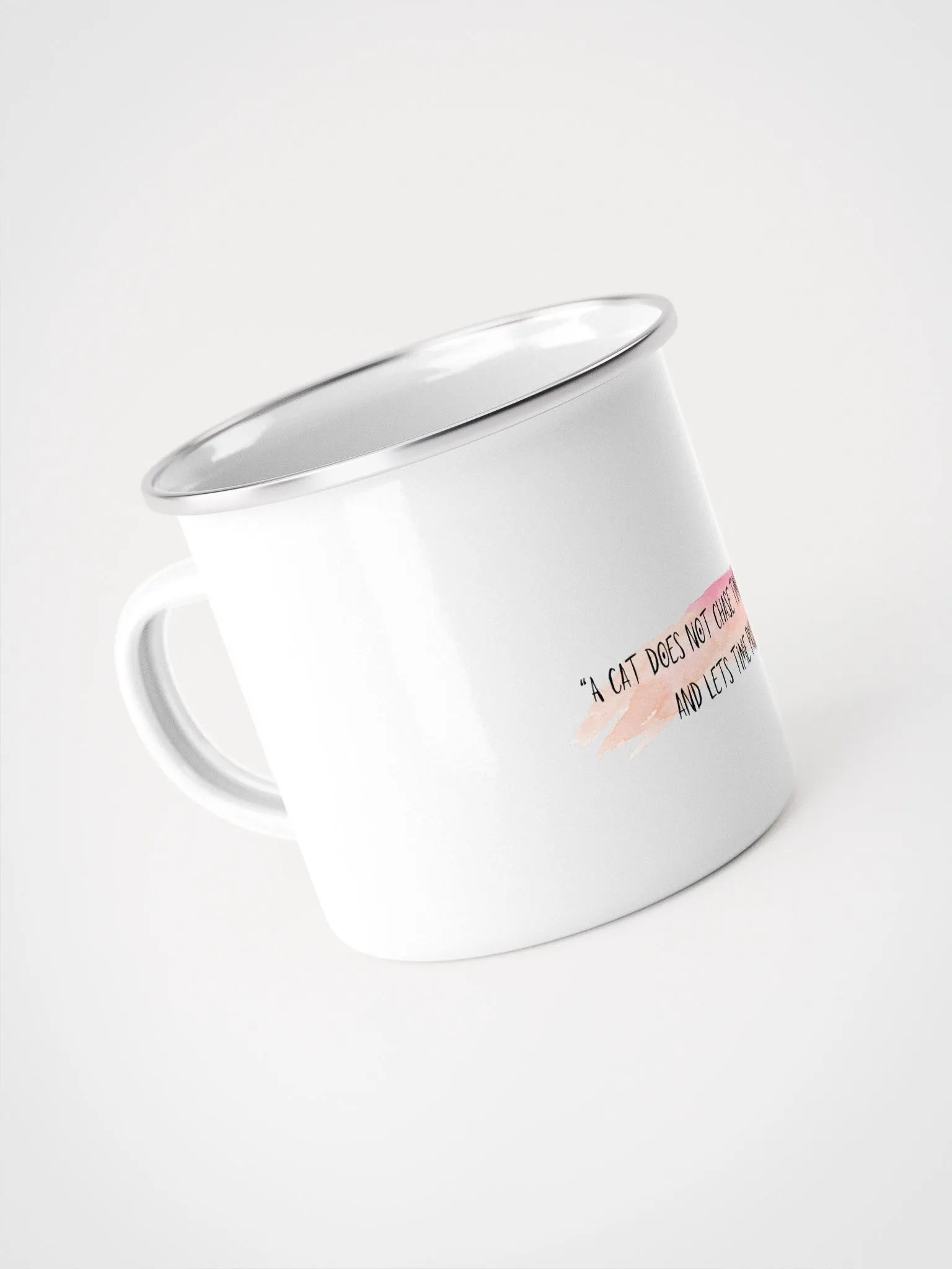 Vaikauri Cat Enamel Mug product image (2)