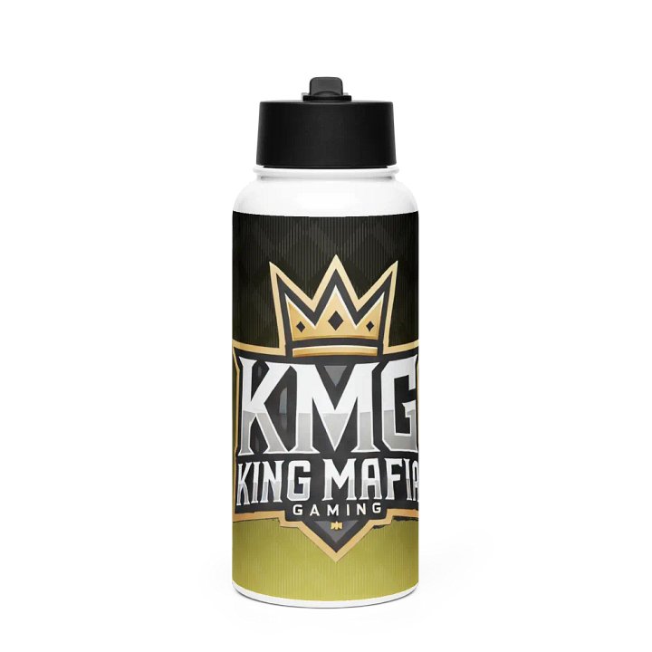 KingMafiaGaming Stainless Steel Water Bottle – Hydrate Like a King! product image (1)