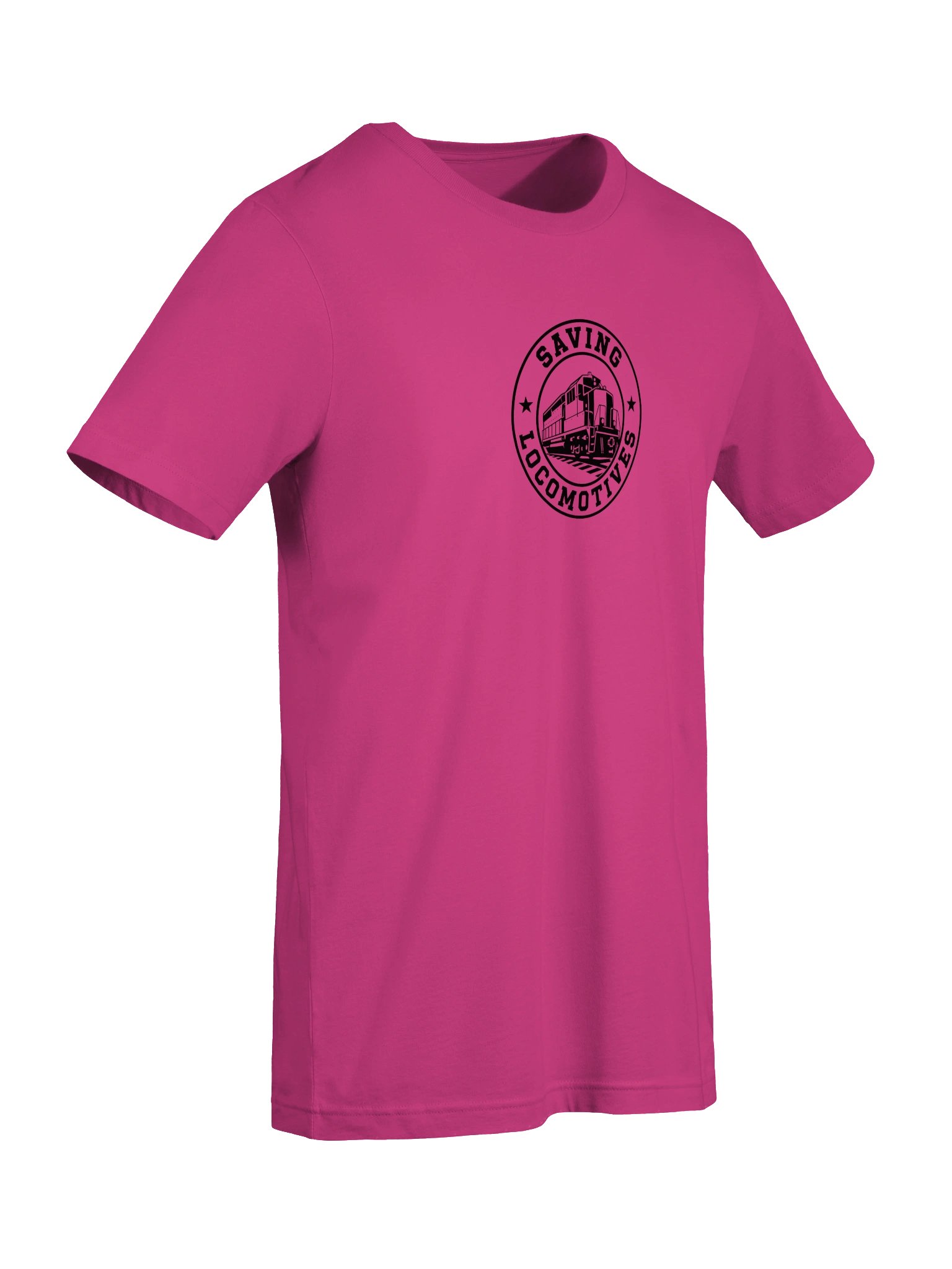 Saving Locomotives Ladies Logo Tee product image (32)
