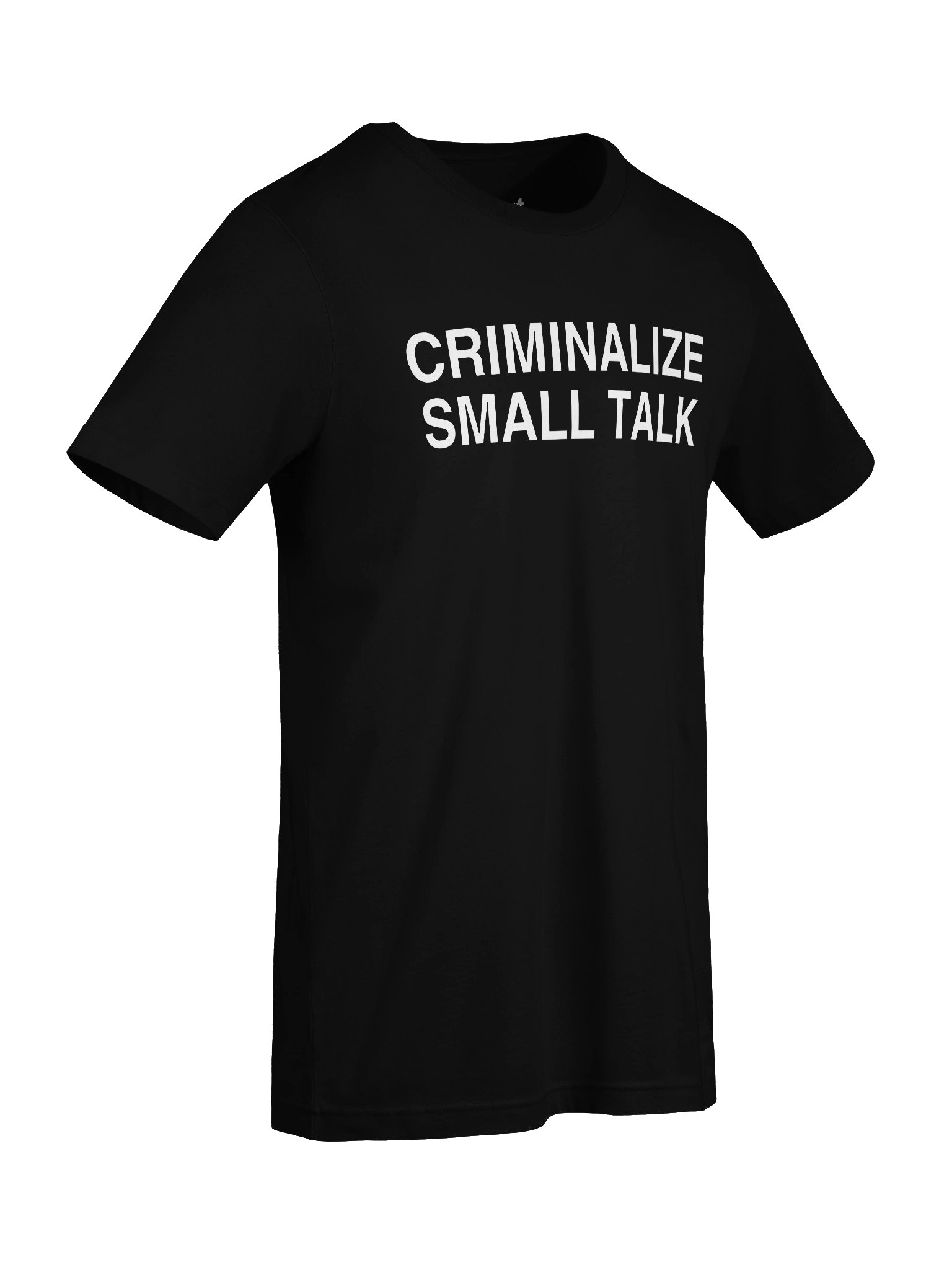 CRIMINALIZE SMALL TALK Unisex T-Shirt product image (89)