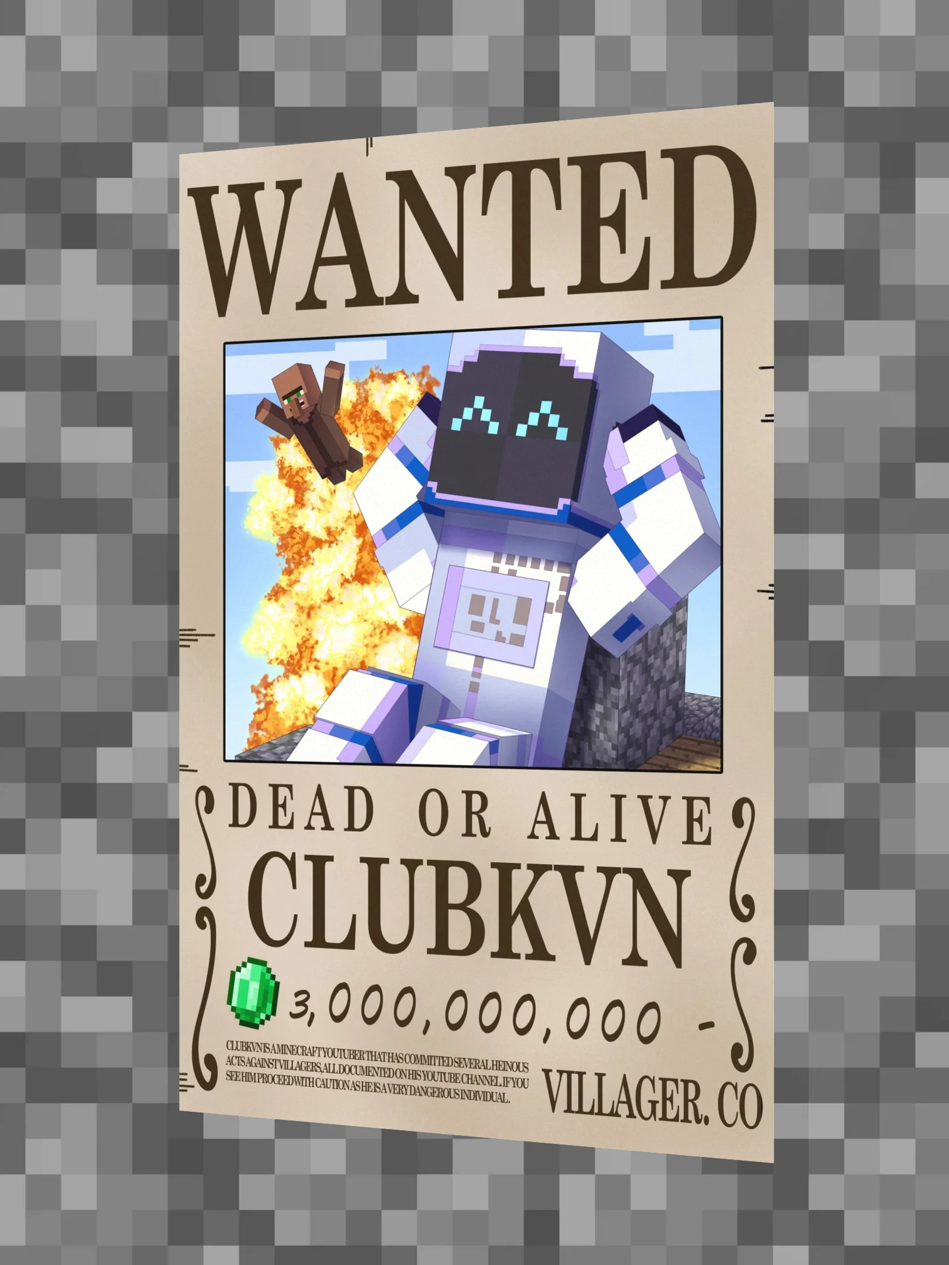 ClubKVN Wanted Poster product image (3)