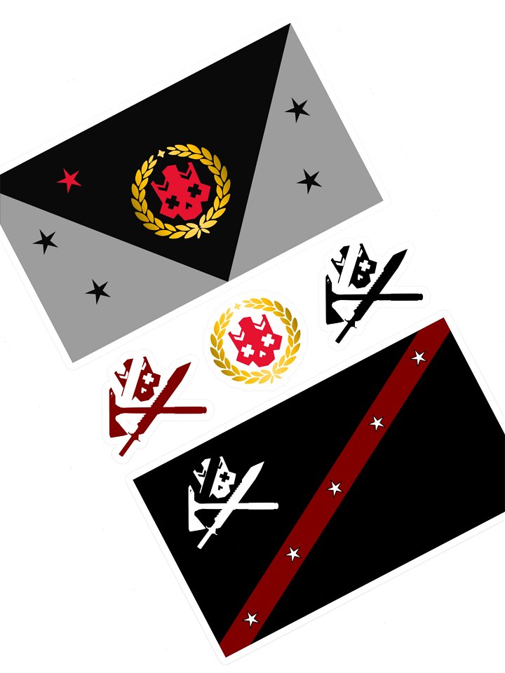 Grand Armada and Blackflag Sentinel Sticker Sheet product image (1)