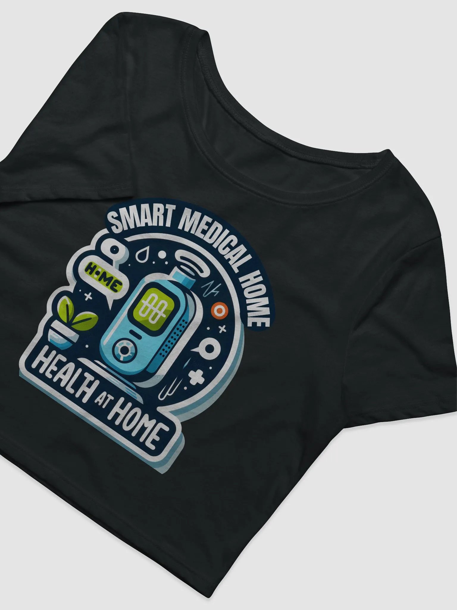 Smart Medical Home Logo Crop Tee product image (9)