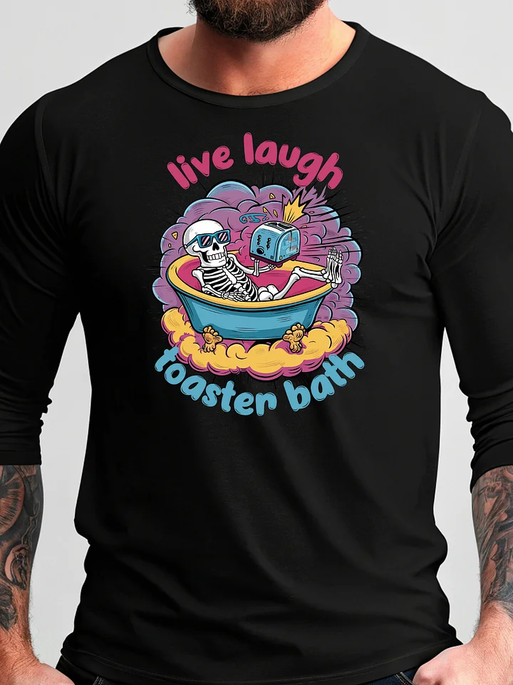 Long-Sleeve Toaster Bath Unisex T-Shirt product image (1)
