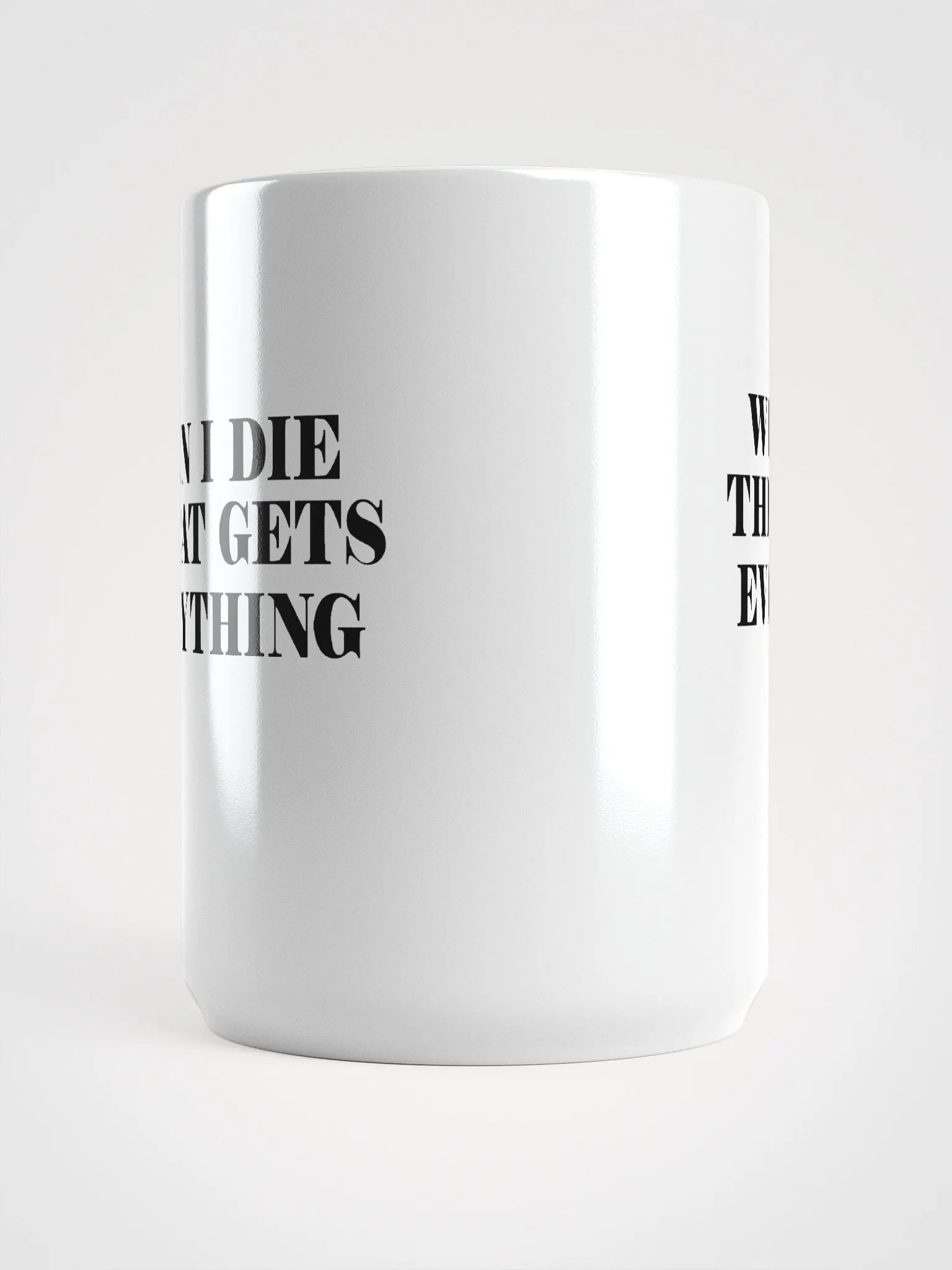 Cat gets everything - mug product image (5)