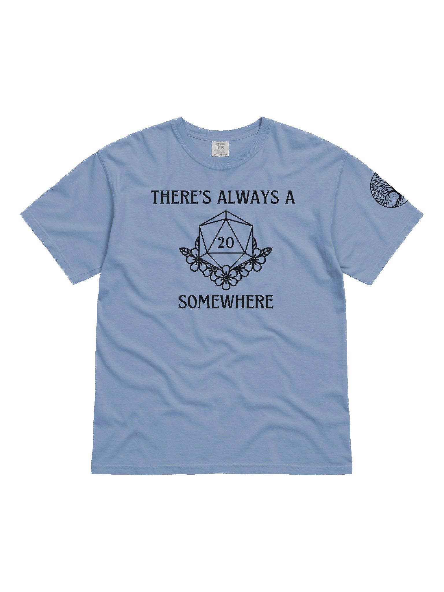 "There's always a Nat 20" Comfort Tee product image (81)