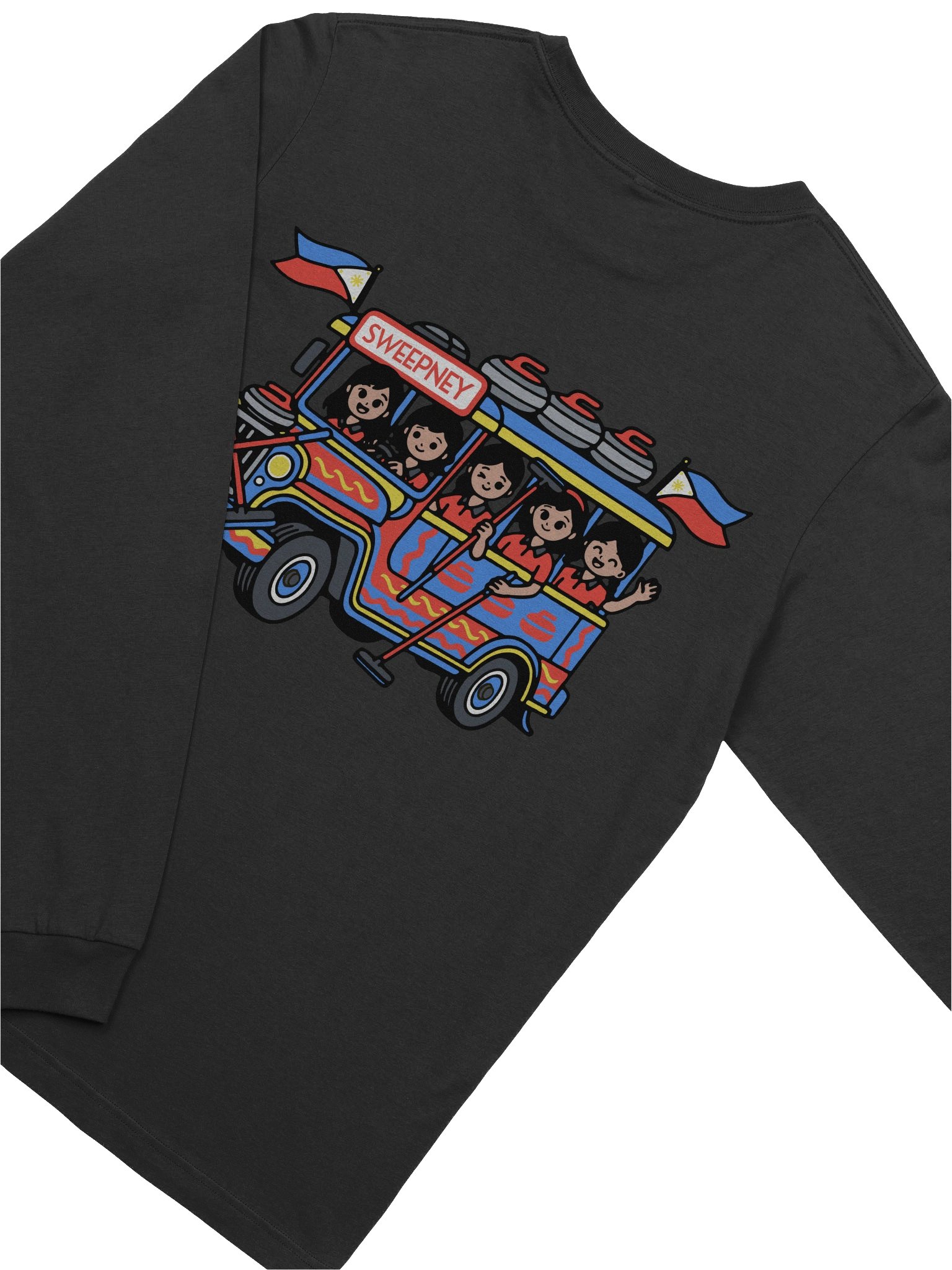 "Sweepney" Long Sleeve T-Shirt product image (5)