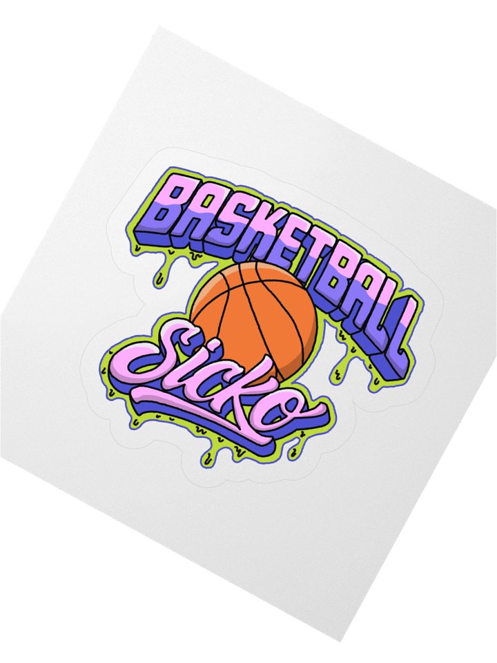Basketball Sicko Sticker product image (4)