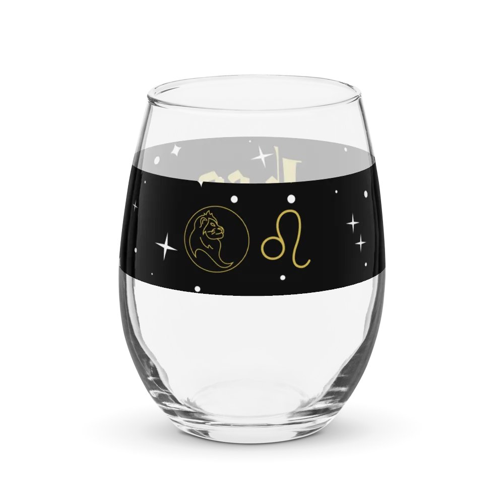 Celestial Leo Stemless Wine Glass product image (2)