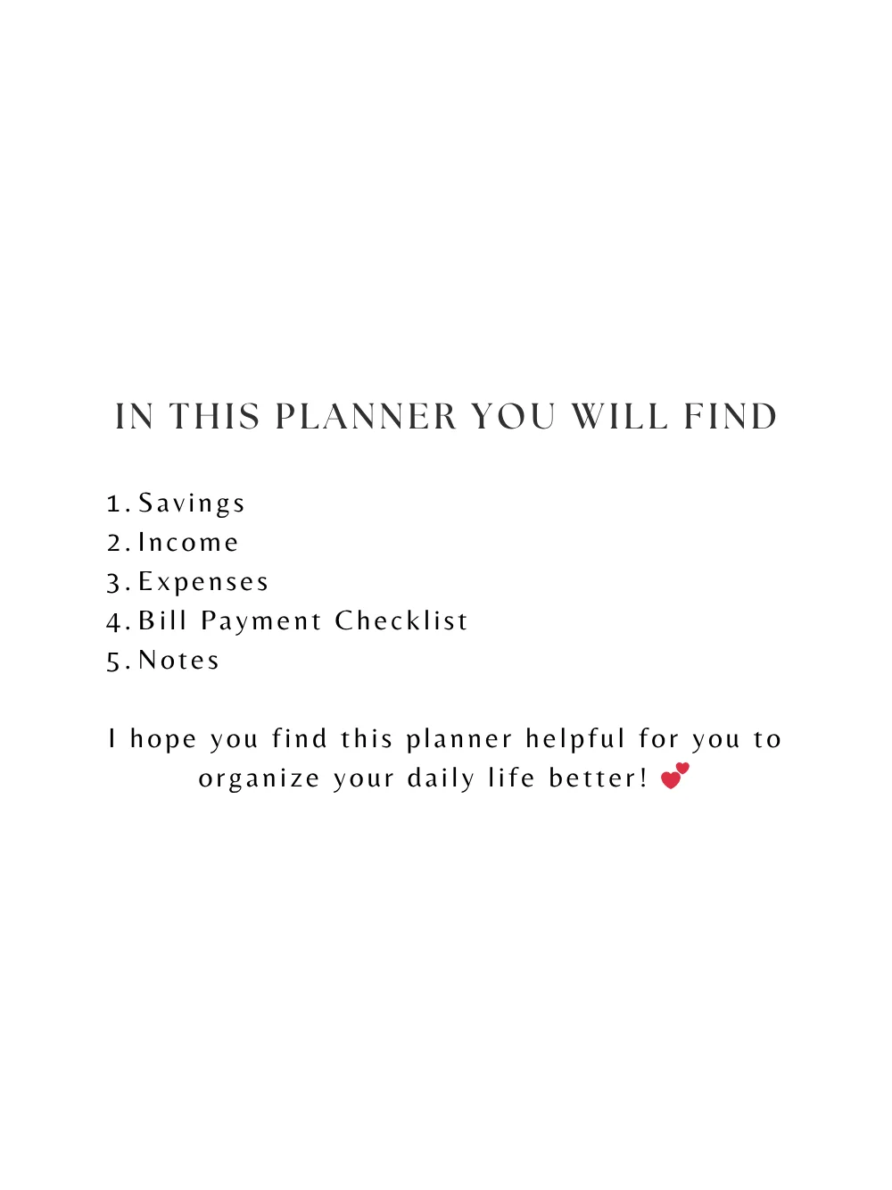 Boho Financial Planner Template | Boho Budget Planner Template product image (3)