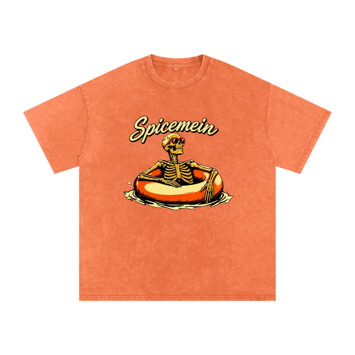 PARADISE Snow Washed Oversized Cotton T-Shirt product image (5)