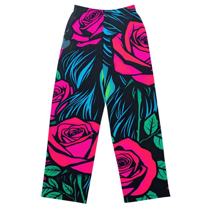 Vibrant Vixen All-Over Print Wide-Leg Pants product image (1)
