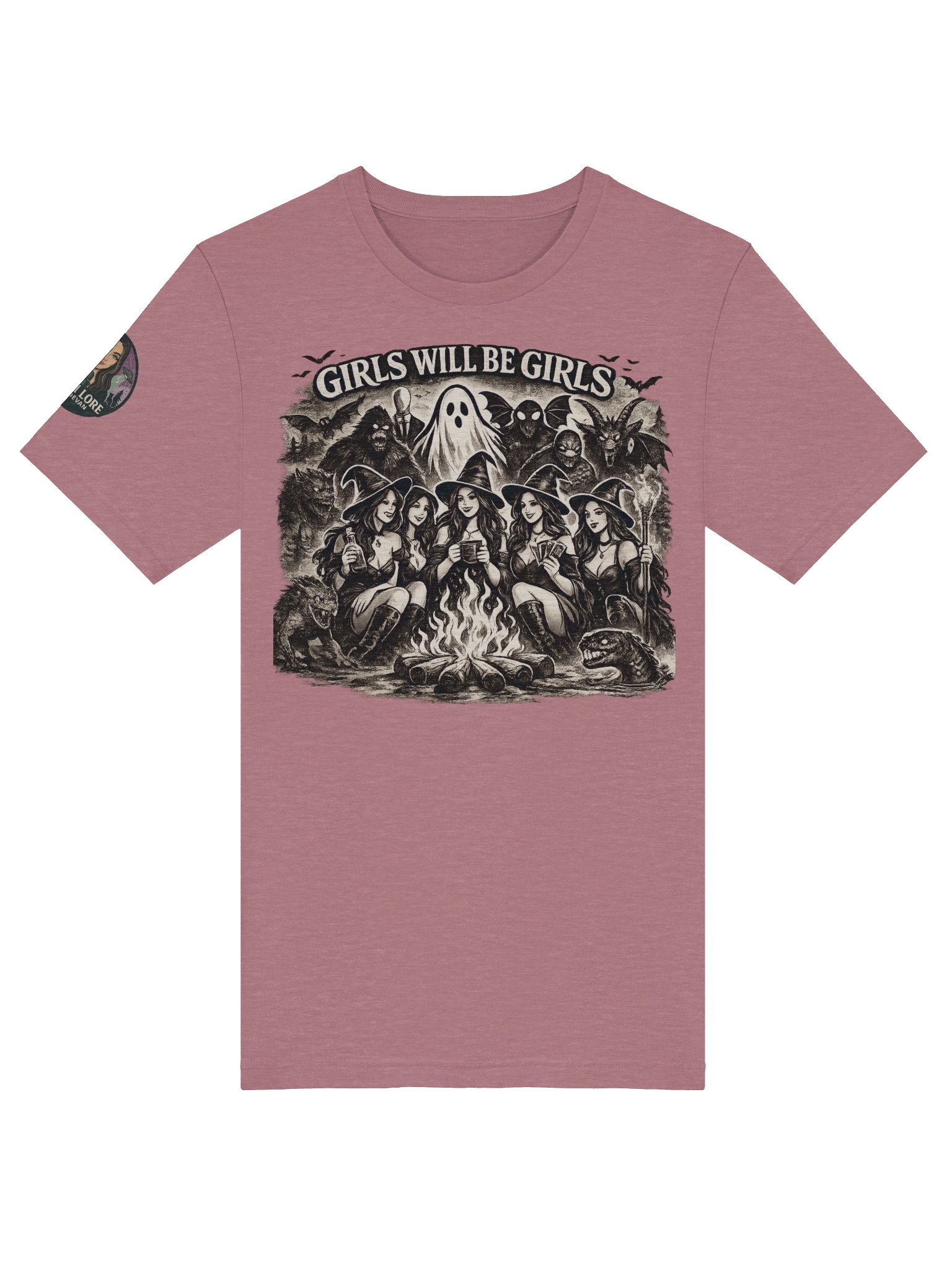 GIRLS WILL BE GIRLS SUPER SOFT T-SHIRT (HEATHERED COLORS PT.2) product image (5)