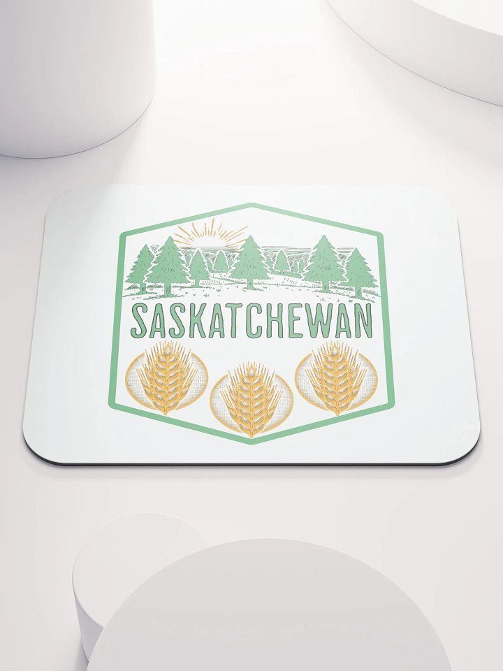 Saskatchewan Tree Wheat Wilderness Mouse Pad product image (1)