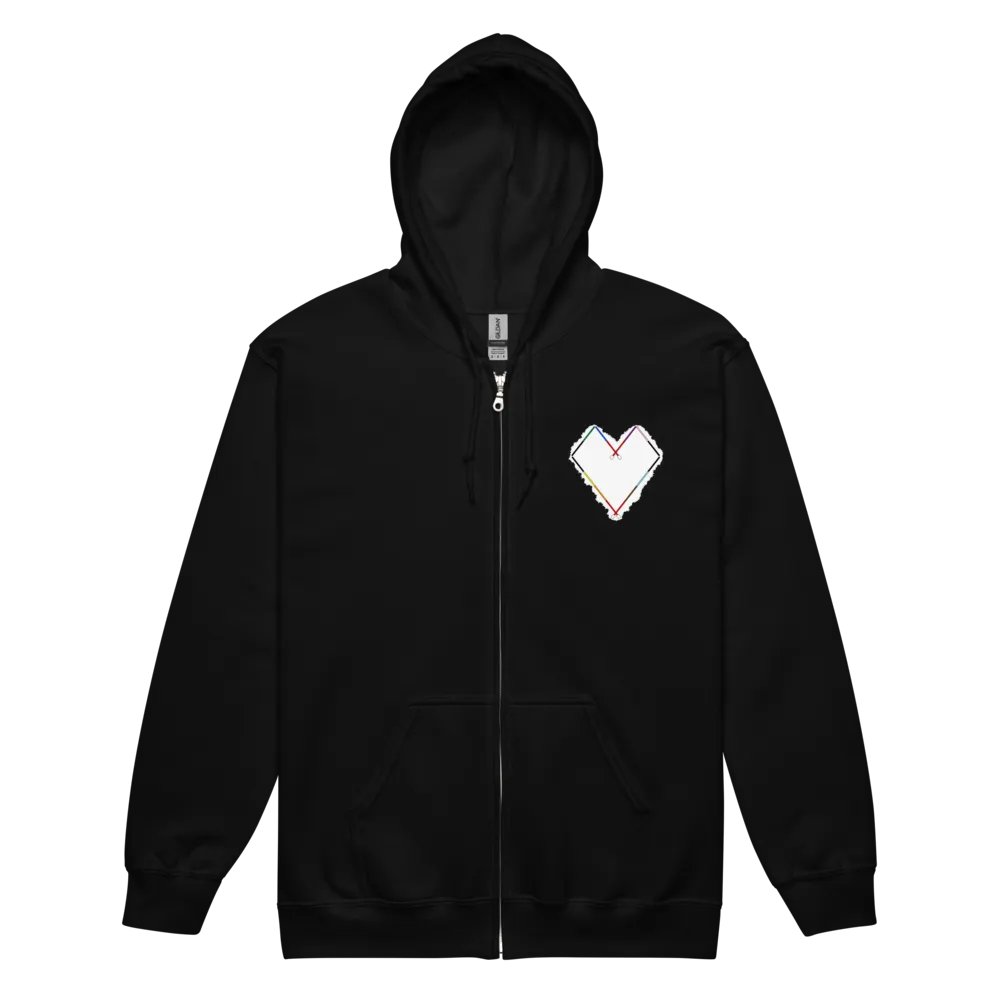 Love & Vision Spectrum Zip Up Hoodie product image (2)